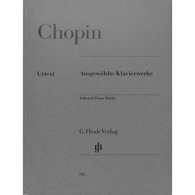 9790201803487 - Frédéric Chopin - Ausgewählte Klavierwerke - Frédéric Chopin - Ausgewählte Klavierwerke Kartoniert (TB)