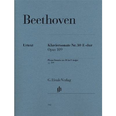 9790201803623 - Klaviersonate E-Dur op109 - Ludwig van - Klaviersonate Nr 30 E-dur op 109 Beethoven Kartoniert (TB)