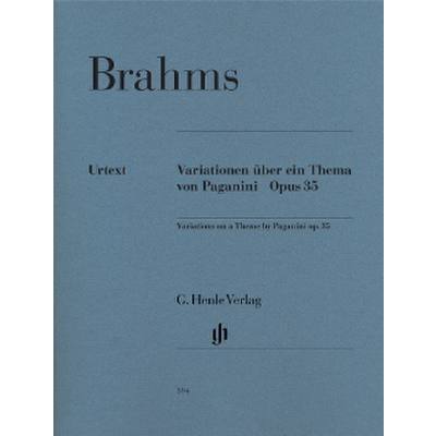 9790201803944 - Paganini-Variationen op35 Klavier - Johannes - Paganini-Variationen op 35 Brahms Kartoniert (TB)