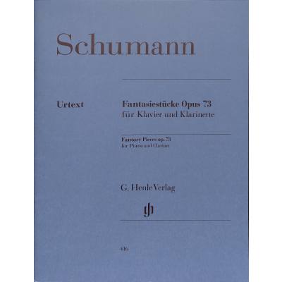 9790201804163 - Fantasiestücke für Klavier und Klarinette op73 Klavierpartitur u Einzelstimme - Robert - Fantasiestücke op 73 für Klavier und Klarinette Schumann Kartoniert (TB)