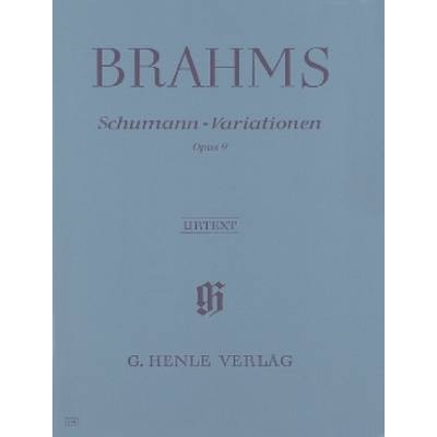 9790201804385 - Schumann Variationen op 9