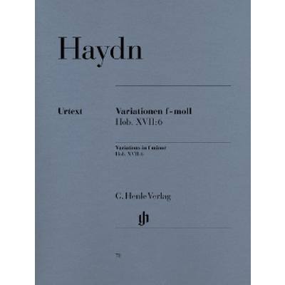 9790201800707 - Variationen f-moll Hob 176 9790201800707 - Variationen f-moll Hob 176