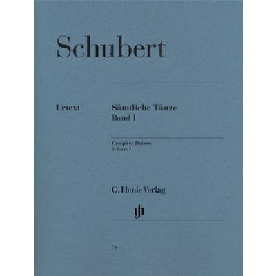 9790201800745 - Sämtliche Tänze Klavier - Franz - Sämtliche Tänze Band I Schubert Kartoniert (TB)