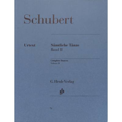 9790201800769 - Sämtliche Tänze Klavier - Franz - Sämtliche Tänze Band II Schubert Kartoniert (TB)