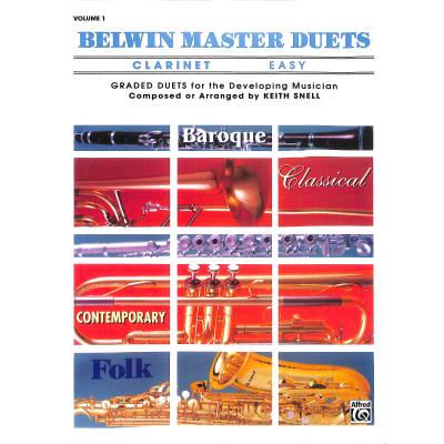 0029156212563 - Belwin master duets 1 - easy