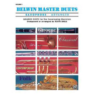 0029156169980 - Belwin master duets 1 - advanced