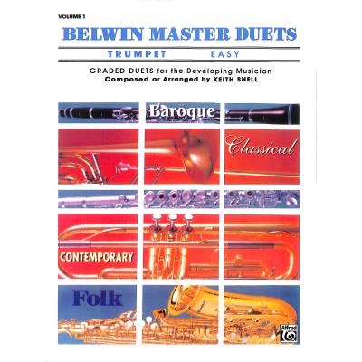 0029156136661 - Belwin master duets 1 - easy