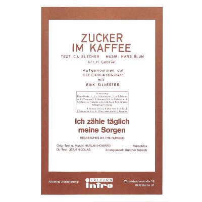 9790500660644 - Zucker im Kaffee + ich zähle täglich meine Sorgen