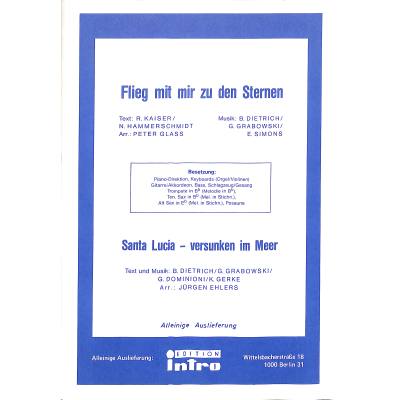 9790500790402 - Flieg mit mir zu den Sternen + Santa Lucia versunken im Meer