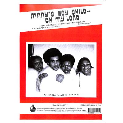 9790500810131 - Marys boy child