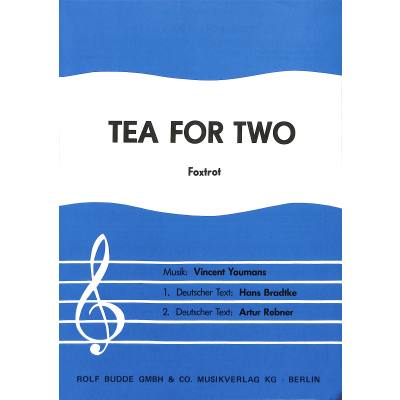 9990050186285 - Tea for two - Foxtrot