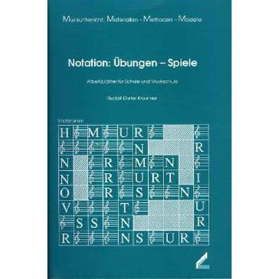 9783928898102 - Notation Übungen - Spiele - Rudolf D Kraemer Kartoniert (TB)