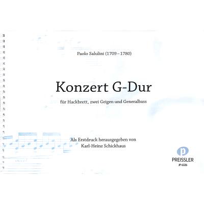 9790201463261 - Konzert G-Dur