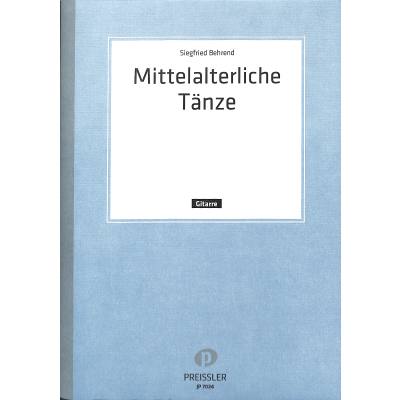 9790201470245 - Mittelalterliche Tänze