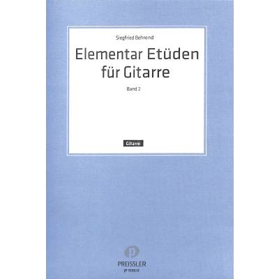 9790201497686 - Elementar Etüden 2