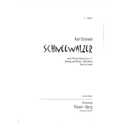 9790202309759 - Schneewalzer op 71