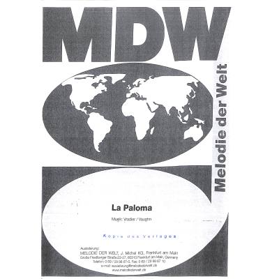 9790204905089 - La paloma