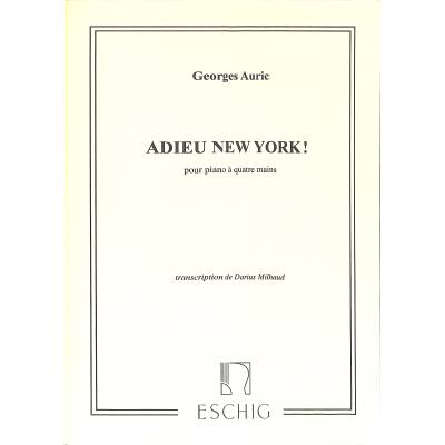 9790045004583 - Adieu New York