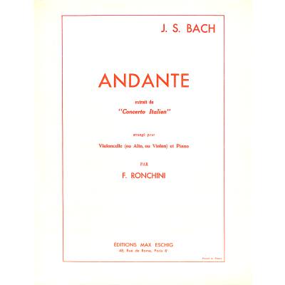 9790045019433 - Andante (italienisches Konzert)