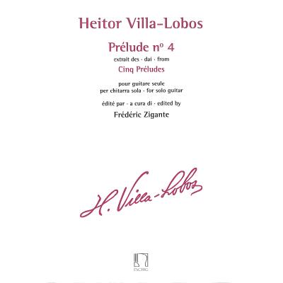 9790044094844 - Prelude 4 e-moll (5 Preludes 4)