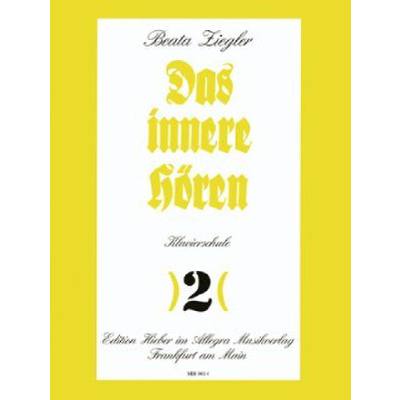 9783795726829 - Das innere Hören 2