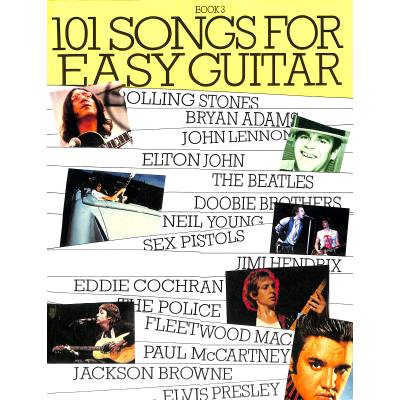 9780711977198 - 101 songs for easy guitar 3