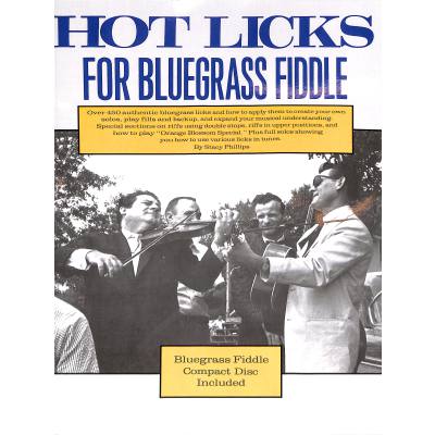 0752187643784 - Hot licks for Bluegrass fiddle