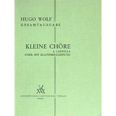 9790500250487 - Kleine Chöre a cappella oder mit Klavierbegleitung