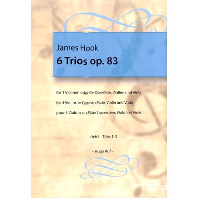 9790204418916 - 6 Trios op 83 Bd 1 (Nr 1-3)