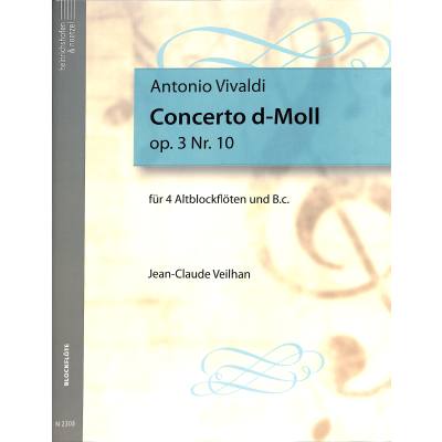 Concerto d-moll op 3/10