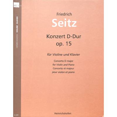 9790204402397 - Konzert D-Dur op 15 4