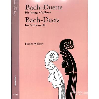 9790204533480 - Noten Bach-Duette für junge Cellisten 2 Celli N 3348 Violoncello