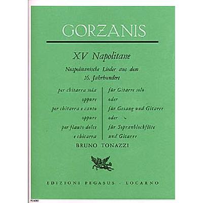 9790204460809 - 15 napolitane - neapolitanische Lieder