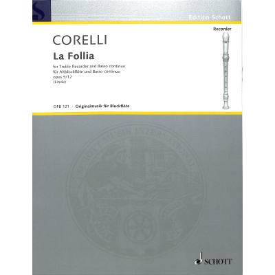 9790001100120 - La follia g-moll op 5 12