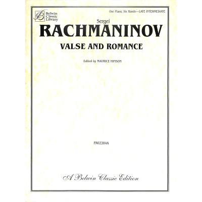 0654979085850 - Valse + Romanze