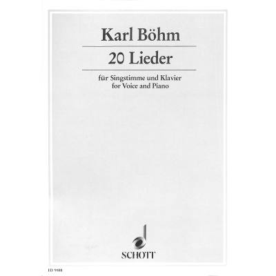 9790001127370 - 20 Lieder
