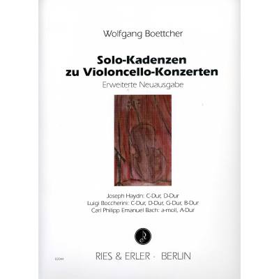 Solo Kadenzen zu Cello Konzerten