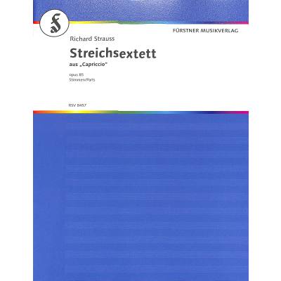 9790002003574 - Capriccio Streichsextett (Ouvertüre) op 85