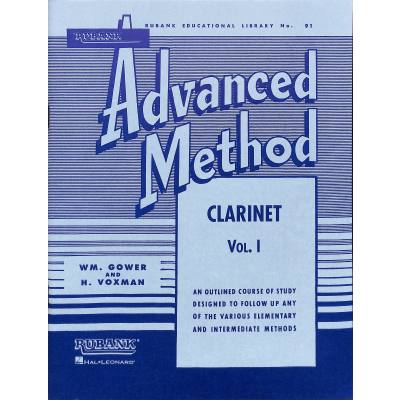 0073999703108 - Himie Voxman - GEBRAUCHT Rubank Advanced Method - Clarinet Vol 1 - Preis vom 02062023 050629 h