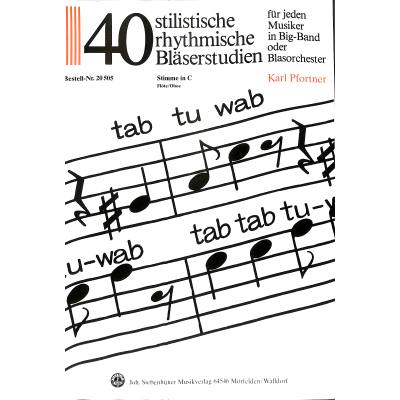 9783964186843 - Tab tu wab - 40 stilistische rhythmische