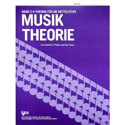 9780849704789 - MusiktheorieBd2 - Charles S Peters Paul Yoder Geheftet