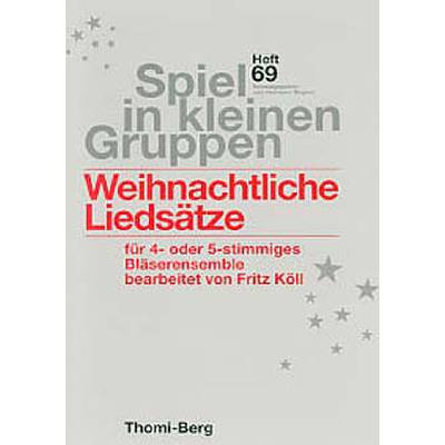 9790202302699 - Weihnachtliche Liedsätze