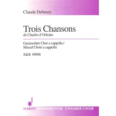 9790001101325 - 3 Chansons de Charles dOrleans