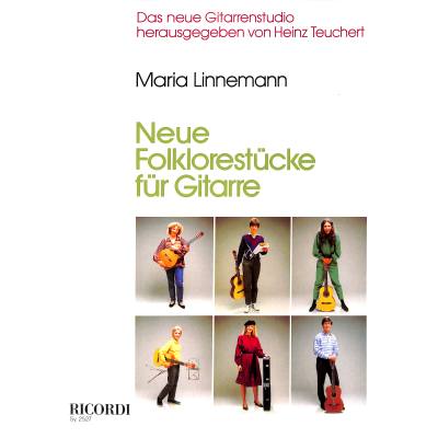 9783931788568 - Neue Folklorestücke für Gitarre - Maria Linnemann Geheftet