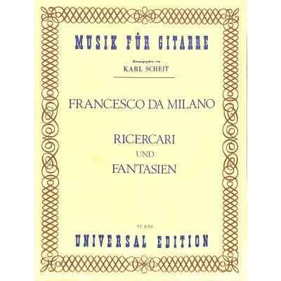 0803452016854 - Ricercari und Fantasien 0803452016854 - Ricercari und Fantasien