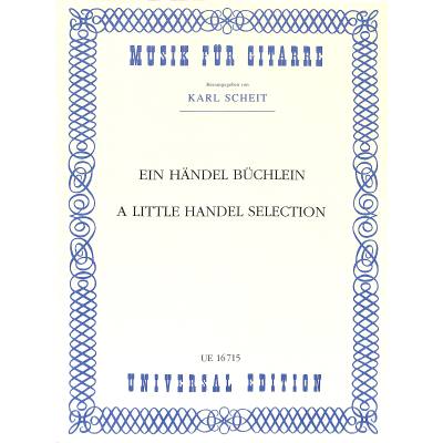 0803452003212 - Ein Händel Büchlein 0803452003212 - Ein Händel Büchlein