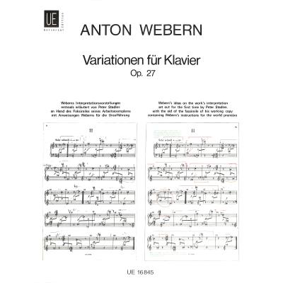 0803452015260 - Variationen op 27 0803452015260 - Variationen op 27