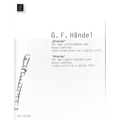 0803452020400 - Rinaldo - Ouvertüre Arien Duette