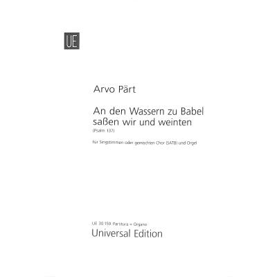 0803452010159 - An den Wassern zu Babel sassen