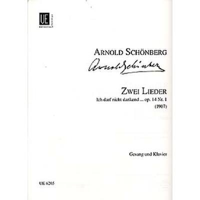 9790008014888 - Lied op 14 1 ich darf nicht 9790008014888 - Lied op 14 1 ich darf nicht